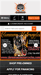 Mobile Screenshot of clemmonsmotorcycles.com